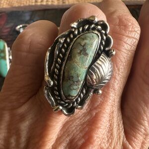 Vintage Sterling Silver and Turquoise ring